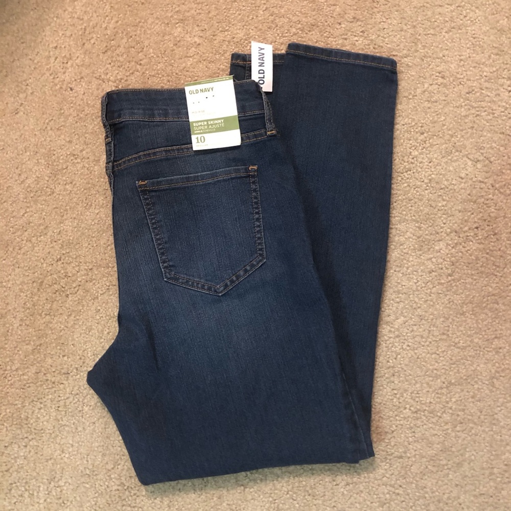 Old Navy Super Skinny Ankle Jeans Size 10